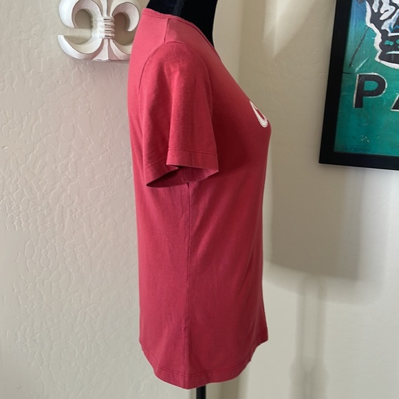 Cute NFL For Her Arizona Cardinals Red Tee Shirt Size Large - Picture 4 of 12